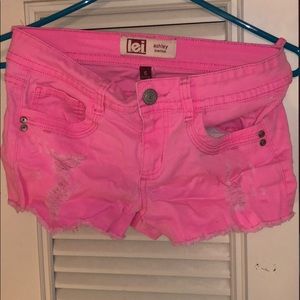 Hot Pink Shorts
